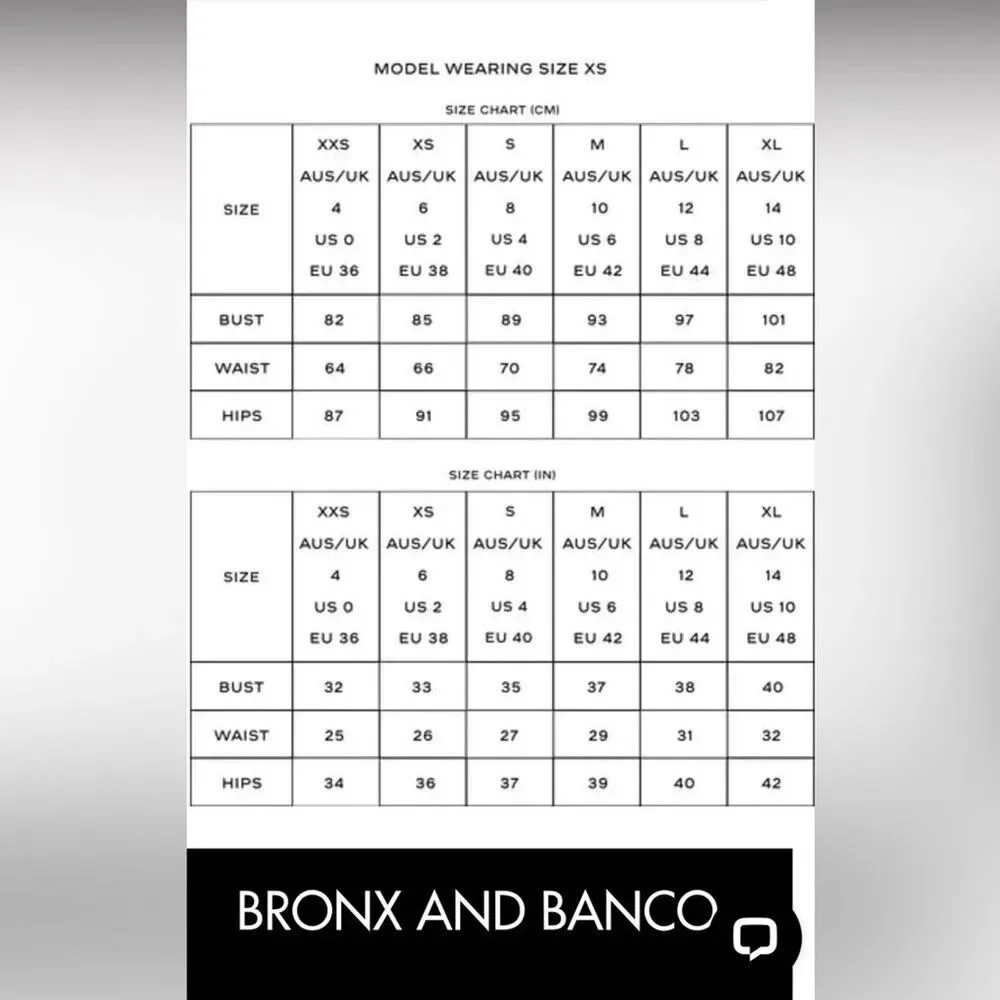 NWOT BRONX AND BANCO Courtney Mini Dress - Picture 16 of 16